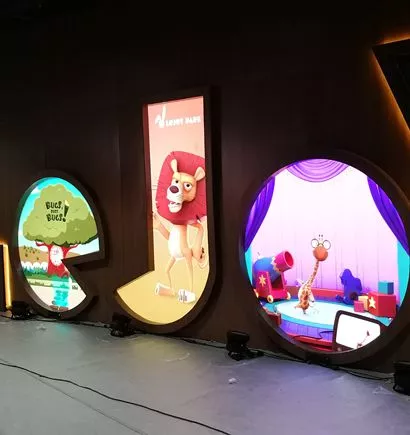 Creative LED display